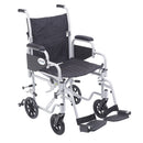 Poly-Fly High Strength, Lightweight Wheelchair/Flyweight Transport Chair Combo