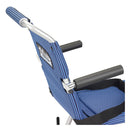 Super Light, Folding Transport Chair with Carry Bag and Flip-Back Arms