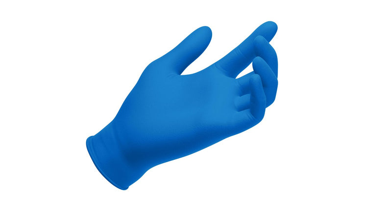 Trueform Nitrile Gloves - Royal Blue