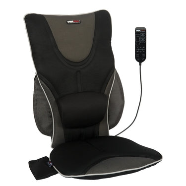 Backrest Support Seat Cushion with Heat and Massage obusforme Front.
