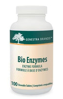 Bio Enzymes 100 Chewable Tablets Genestra Brands