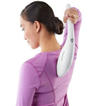 Cordless Percussion Body Massager with Soothing Heat Homedics In Use