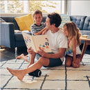 Double-Barrel Total Body Massager In Use with work