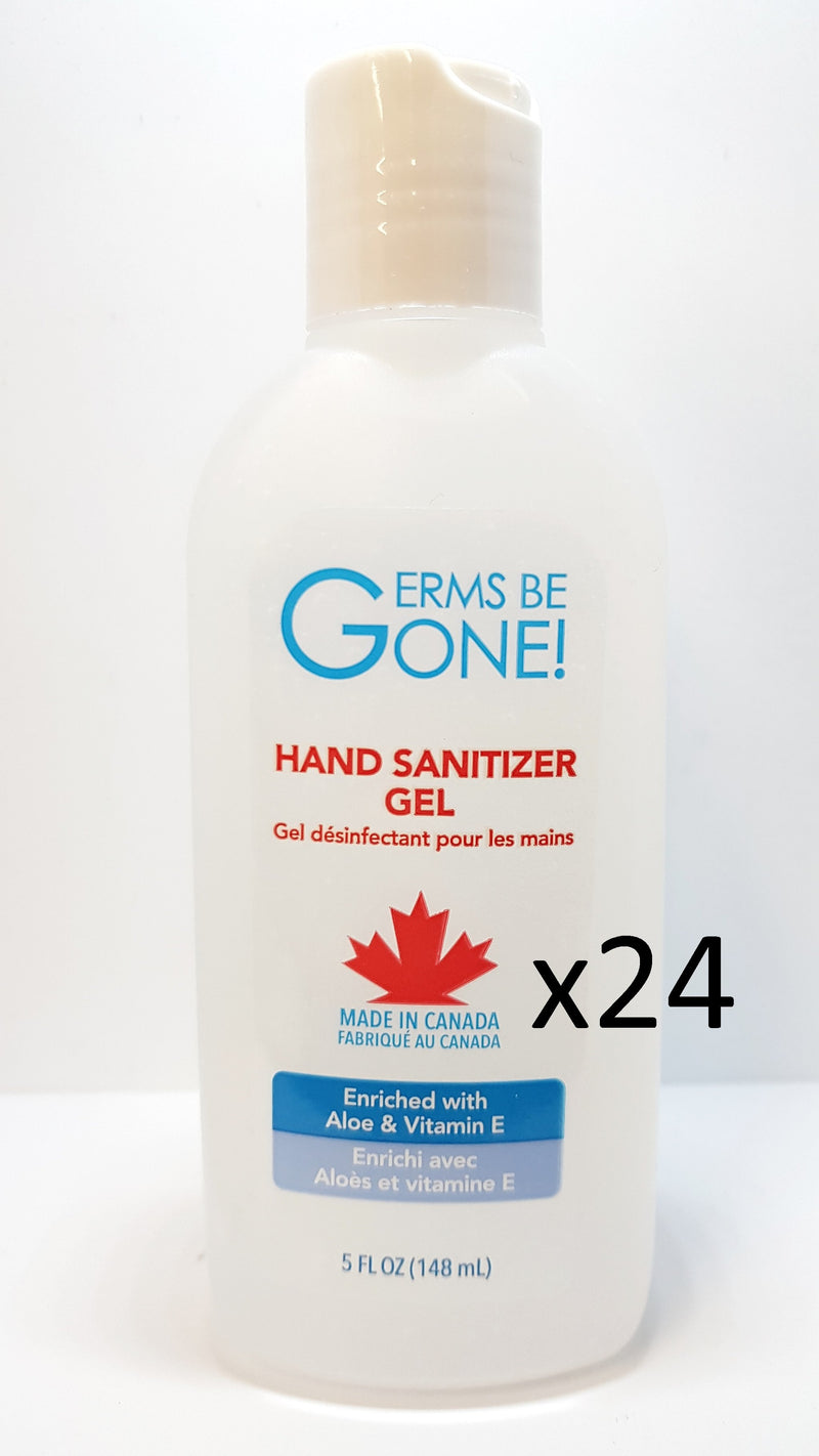 Germs Be Gone! Hand Sanitizer Gel 148ml (24-Pack)