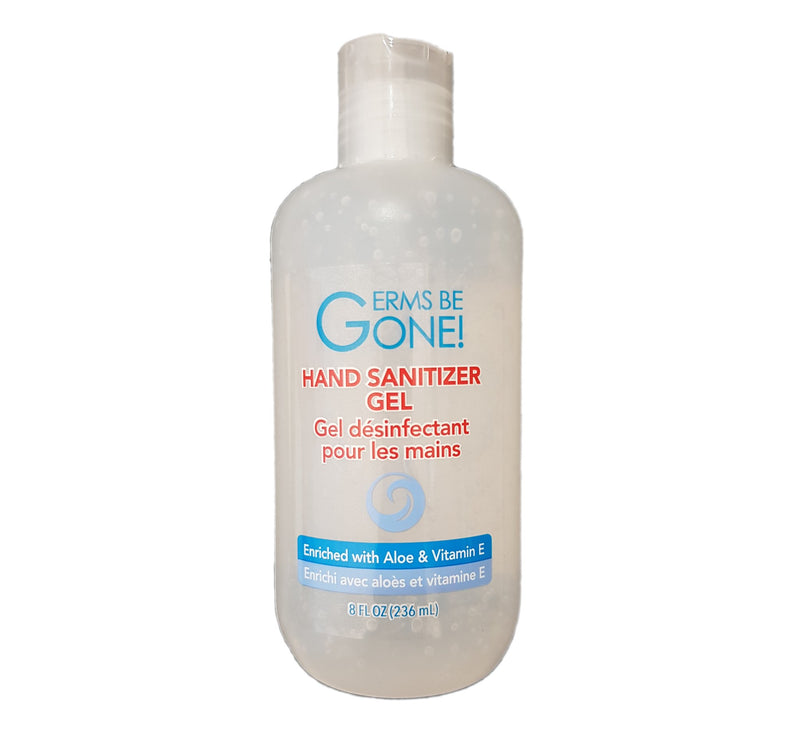 Germs Be Gone! Hand Sanitizer Gel 236ml (round bottle with pop-up cap)
