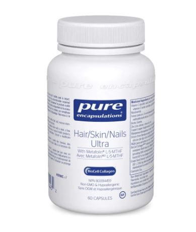 Hair/Skin/Nails Ultra 60 Capsules Pure Encapsulations