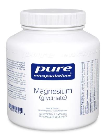Magnesium (glycinate) 180 Capsules Pure Encapsulations