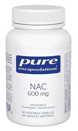 NAC(N-ACETYL-L-CYSTEINE)600MG Pure Encapsulations