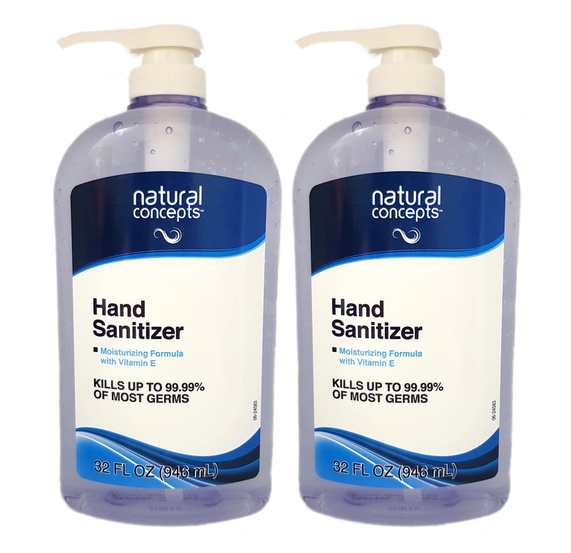 Natural Concepts Hand Sanitizer 946mL with Pump (2-pack)