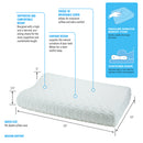 Comfort Sleep Contoured Pillow