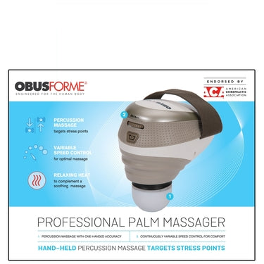 Professional Palm Massager Obusforme Package.