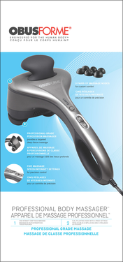 Professional Handheld Massager Obusforme Package.