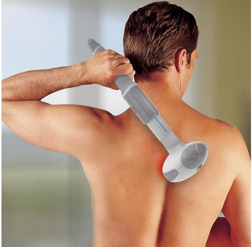Travel Massager With Heat Homedics Reach to Back Areas