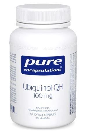Ubiquinol-QH 100 mg 60 Capsules Pure Encapsulations