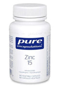 Zinc 15 180 capsules Pure Encapsulations