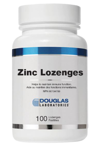 Zinc Lozenges 100 Lozenges Douglas Laboratories