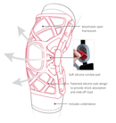 DonJoy OA Reaction Web Knee Brace