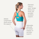 Saunders S'port All Back Support WShorts